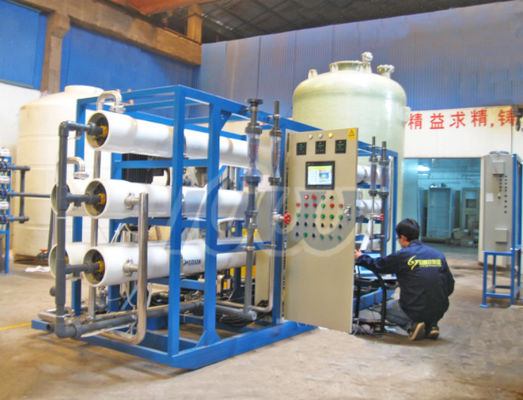 EDI Reverse Osmosis อุปกรณ์ทำน้ำให้บริสุทธิ์สำหรับโรงงาน