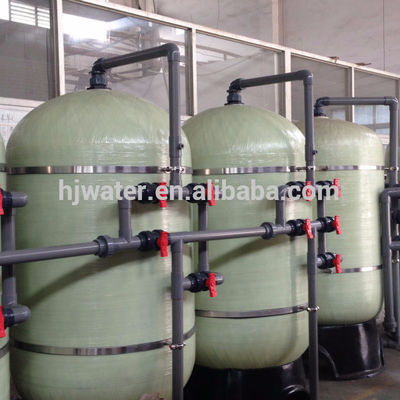 น้ําอ่อนน้ํา ถังสับ / แฟลเตอร์ทราย frp ถังภาชนะความดัน HJ-DERR29