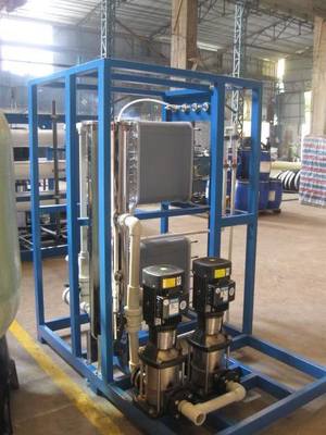 ระบบบำบัดน้ำเสีย Deionized แบบไร้สนิมสำหรับน้ำปลอดสารเคมีปลอดสารเคมี