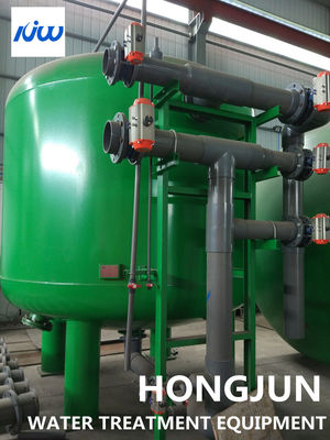 Vertical SS CS Mechanical Filtration System Activated Carbon Media