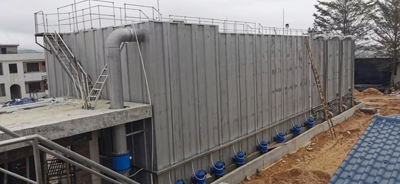 ระบบปรับปรุงน้ําบูรณาการสําหรับการจัดหาน้ําในชนบทด้วย CNP/Grundfos Pump