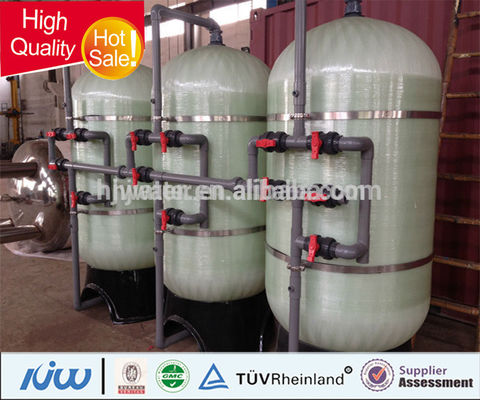 ถังเก็บน้ำไฟเบอร์กลาสหรือถังเก็บน้ำ FRP สำหรับระบบปรับผ้านุ่ม ผู้ผลิตในประเทศจีน