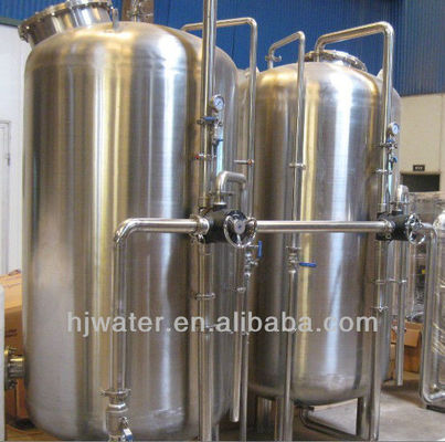 HJIT4163 กระถางเก็บของสแตนเลสแนวตั้ง เครื่องกรองภาชนะเคมี