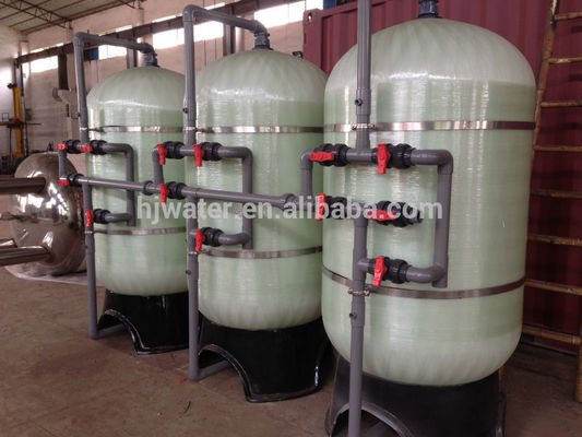 น้ําอ่อนน้ํา ถังสับ / แฟลเตอร์ทราย frp ถังภาชนะความดัน HJ-DERR29